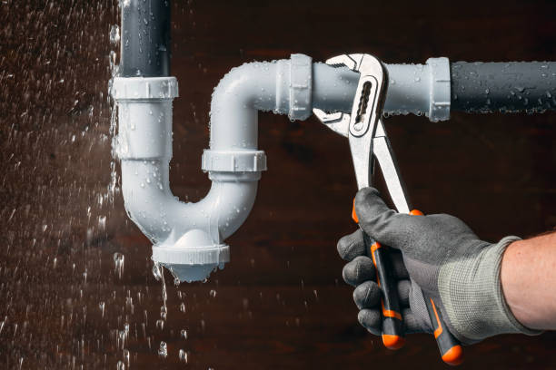Professional Emergency Plumber technician working in Van Hornesville, NY